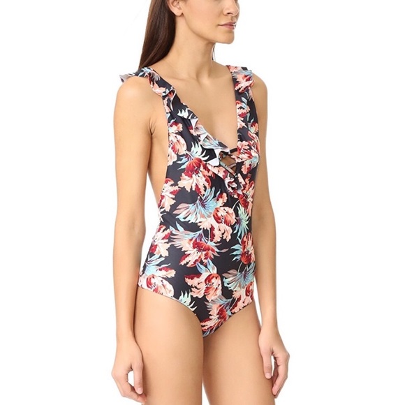 Tori Praver onepiece floral M - Picture 3 of 7